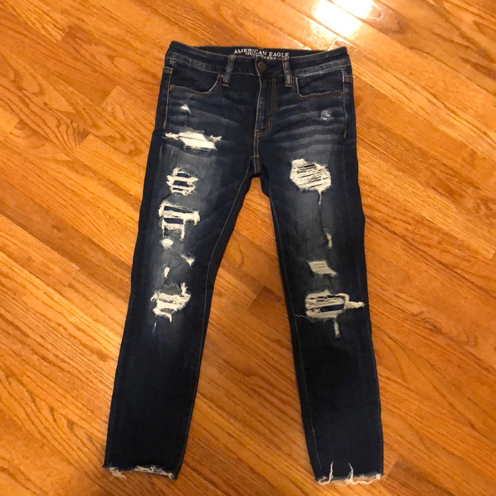 American Eagle super stretch jeans